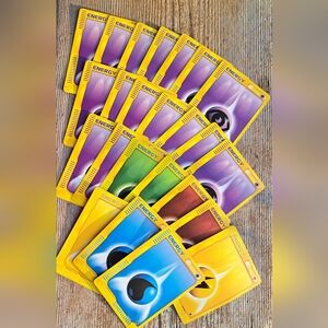 24 Ereader Pokémon Energy Cards Lot Pokemon
